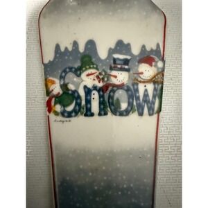 Snowmen Cake Server Snow Winter Holiday Decorative‎ Utensil